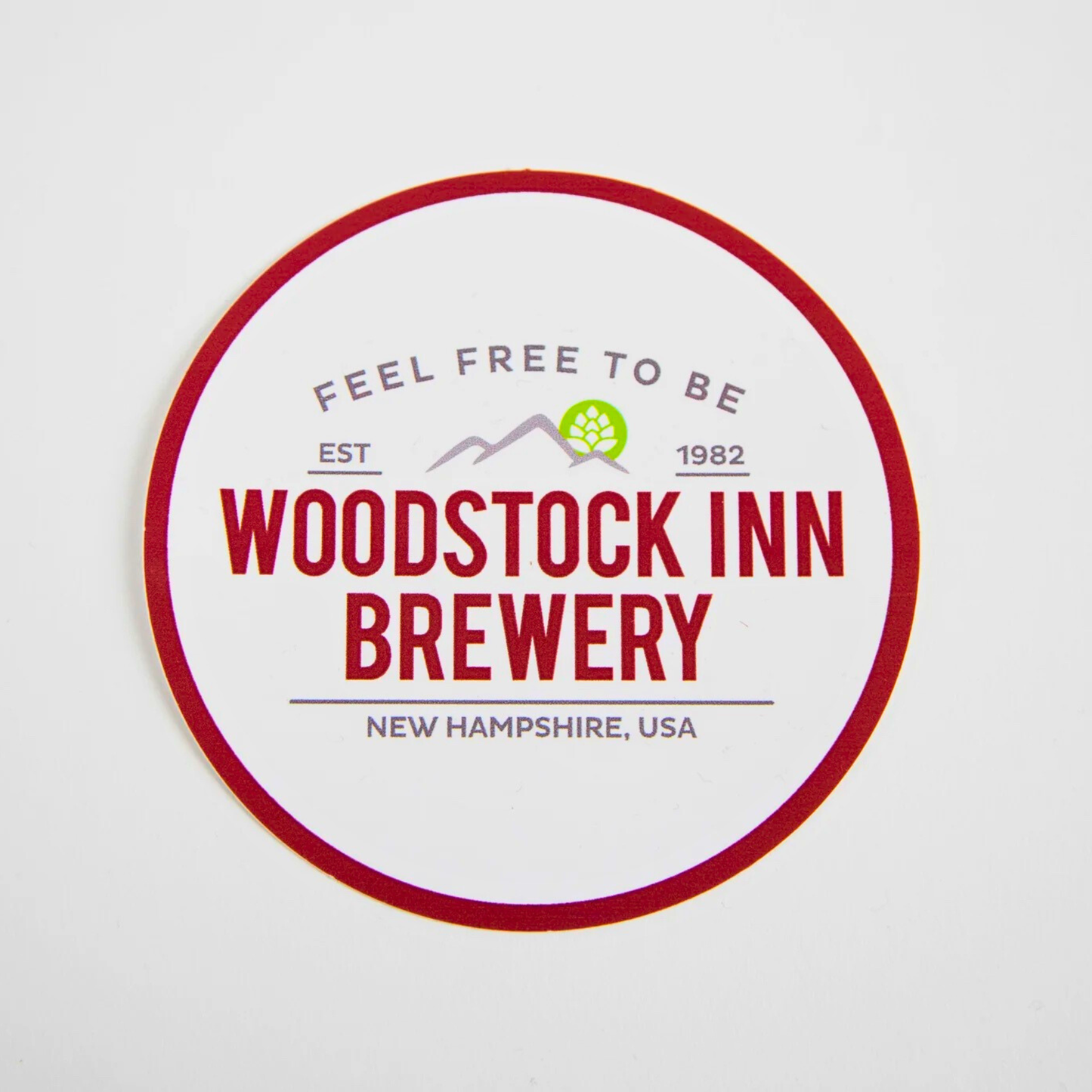 Woodstock Inn Brewery Sticker