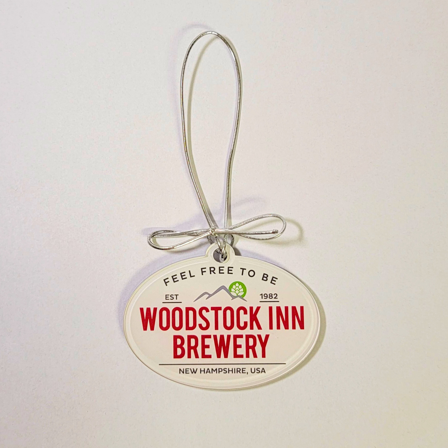 Woodstock Inn Brewery Oval Ornament