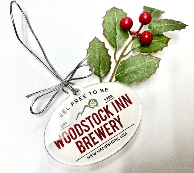 Woodstock Inn Brewery Oval Ornament