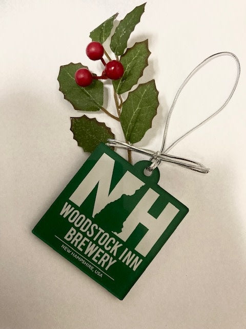 Woodstock Inn Brewery SQUARE Ornament