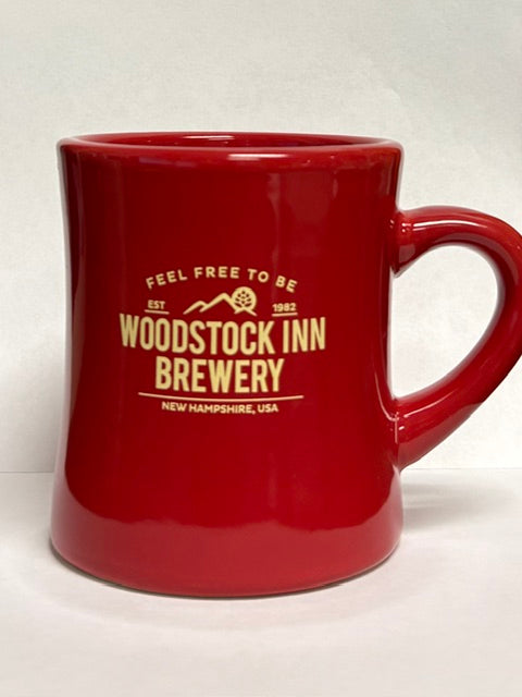 Woodstock Inn Brewery Coffee Mug Red