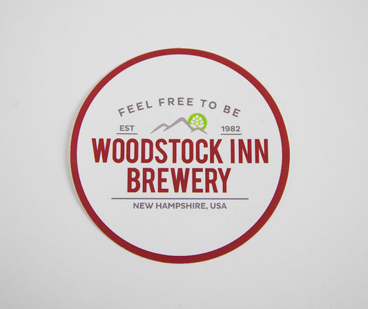Woodstock Inn Brewery Sticker